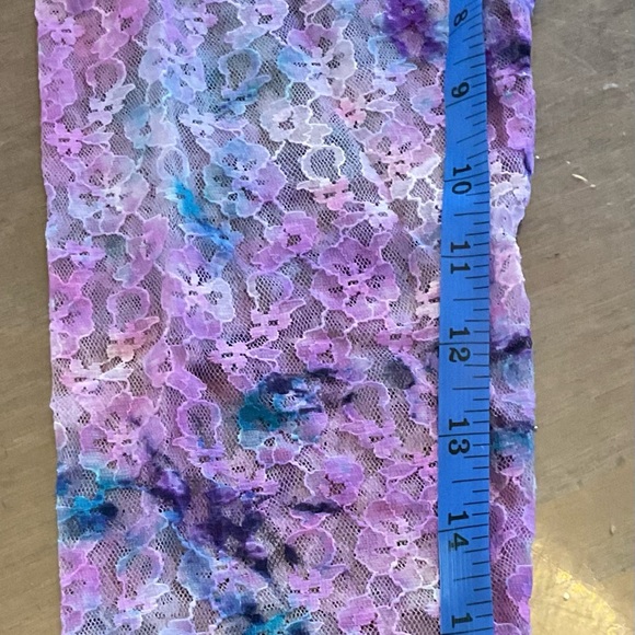 Blouse, LOGO pink/purple lace XL - Picture 12 of 13